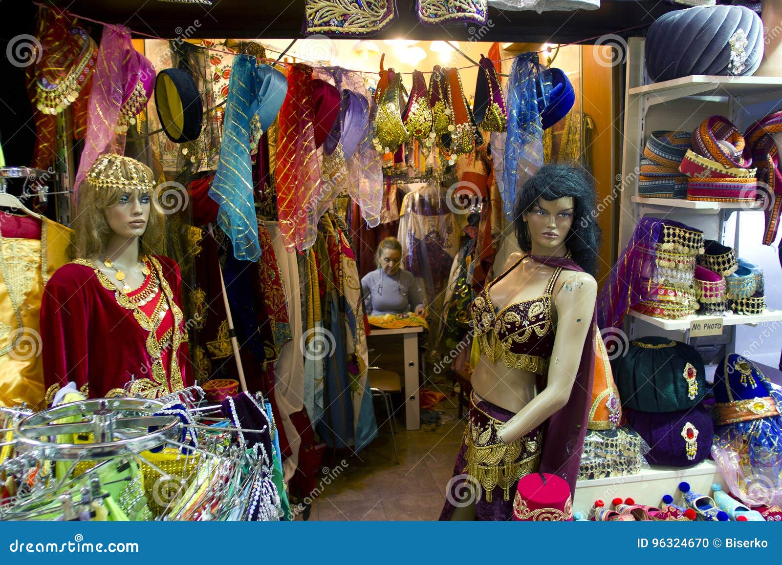 Shop with Female Cloths at Grand Bazaar in Istanbul Editorial Image - Image  of cooking, clothing: 96324670