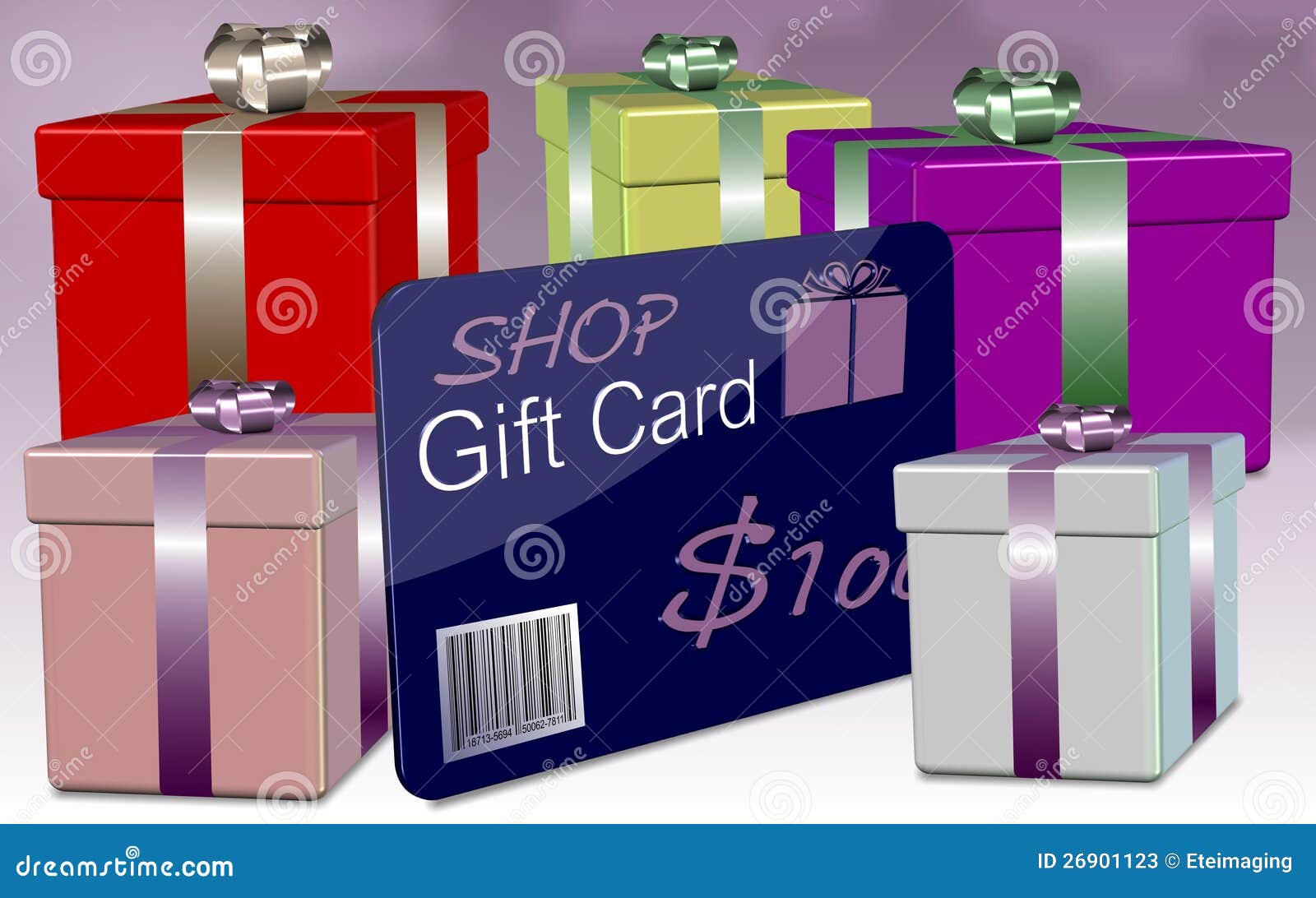 Shop gift card stock illustration. Illustration of celebration 26901123