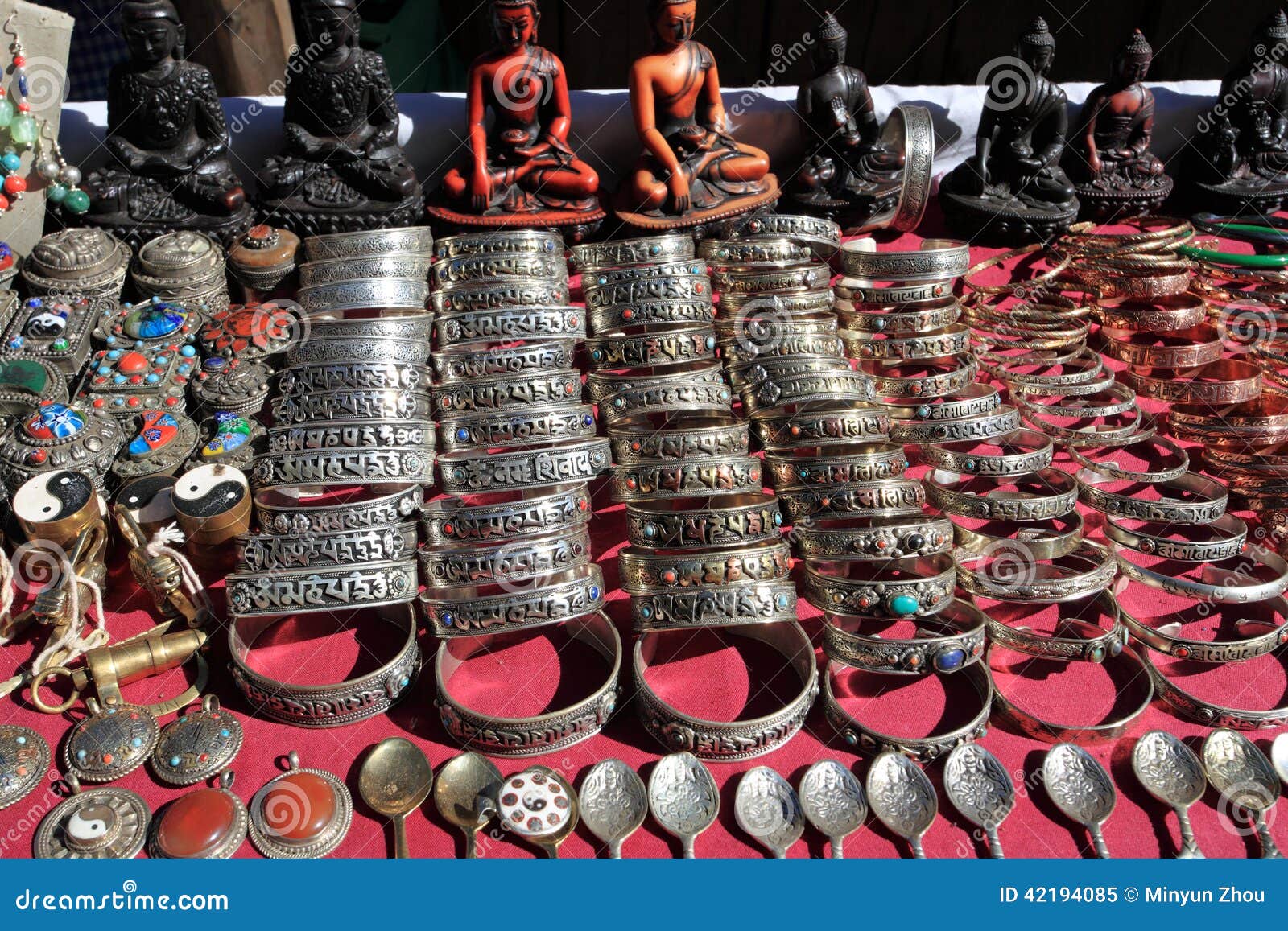 Shop on the Himalaya Mountains,Nepal Stock Image Image of climb, arts