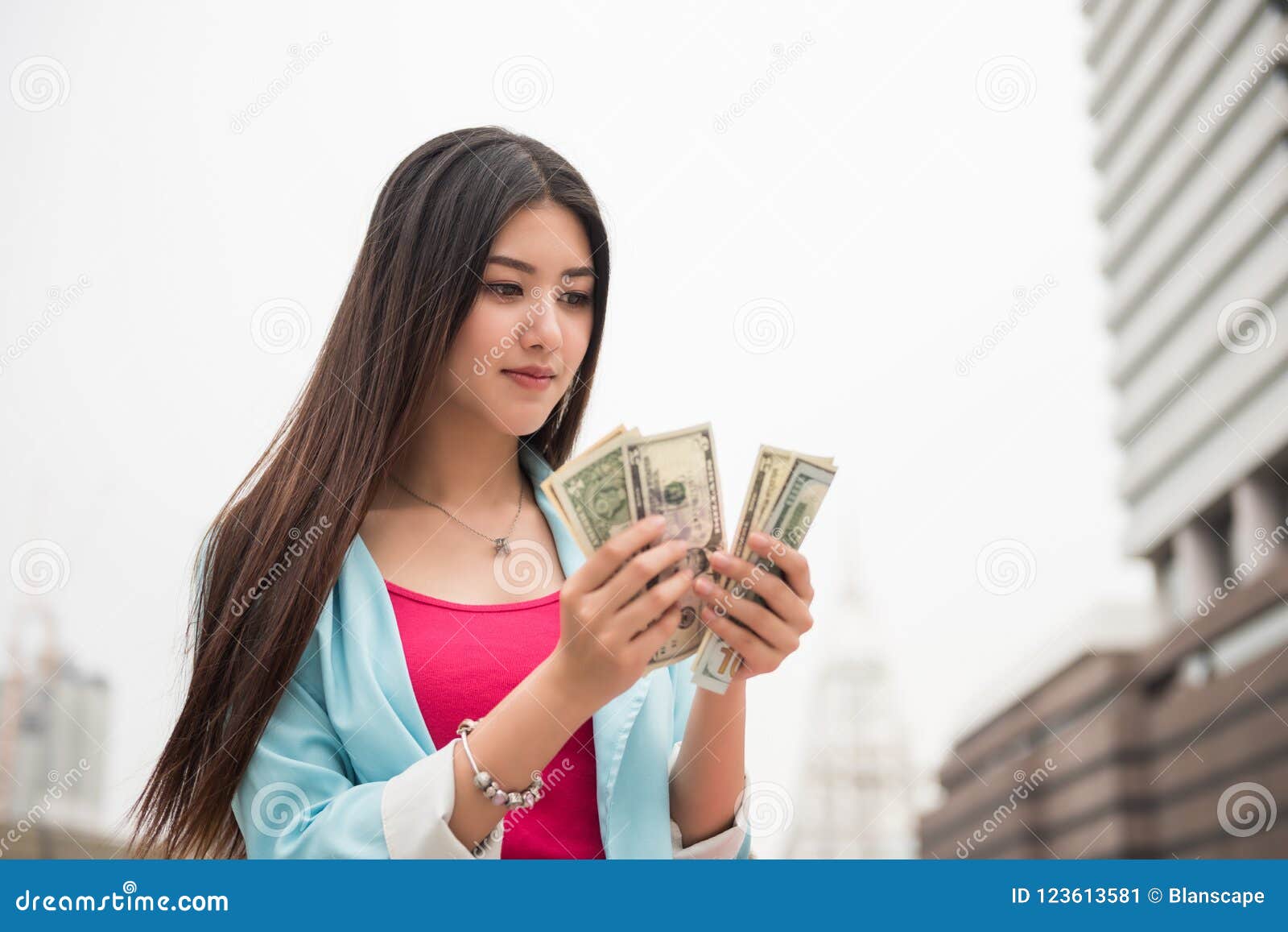 Asian Teen Cash