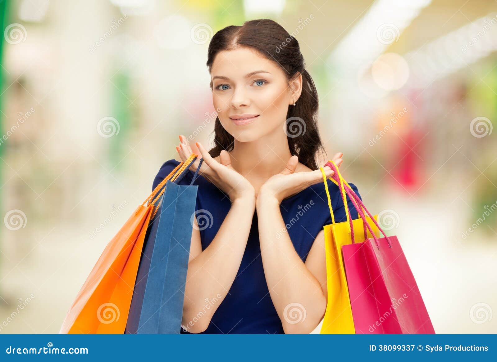 Shopper stock image. Image of lady, caucasian, consumer - 38099337