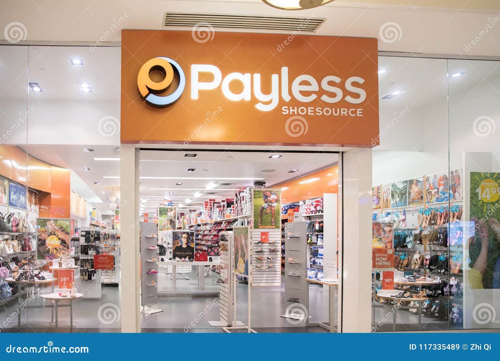Shoppers Visit Payless Shoesource 