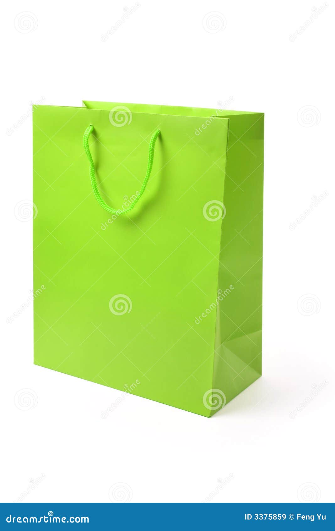 Shopping Bag stock image. Image of white, buying, green - 3375859