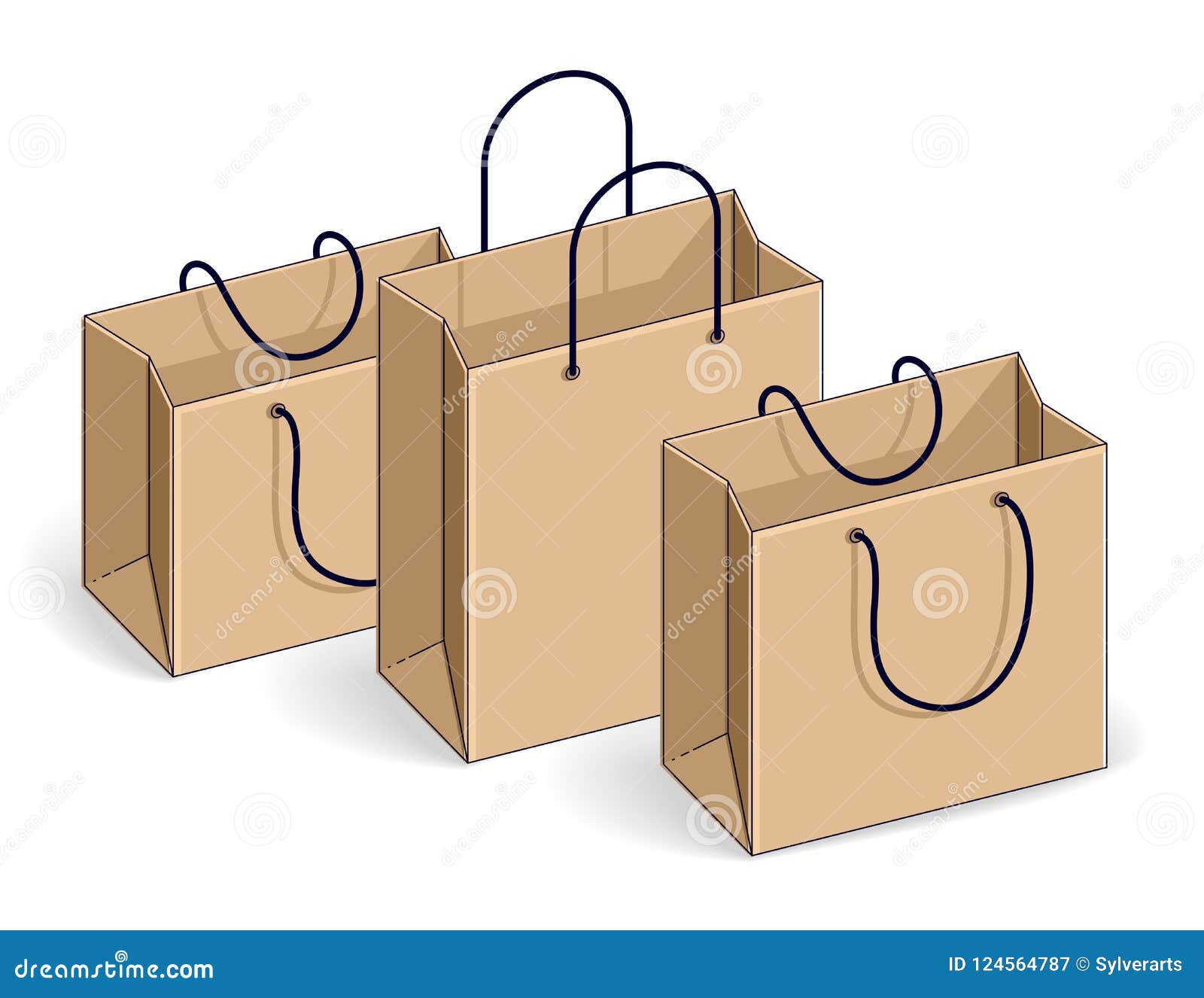 Shopping Bags Big Sale, Sellout, Retail, Black Friday Discount, Stock Vector - Illustration of ...