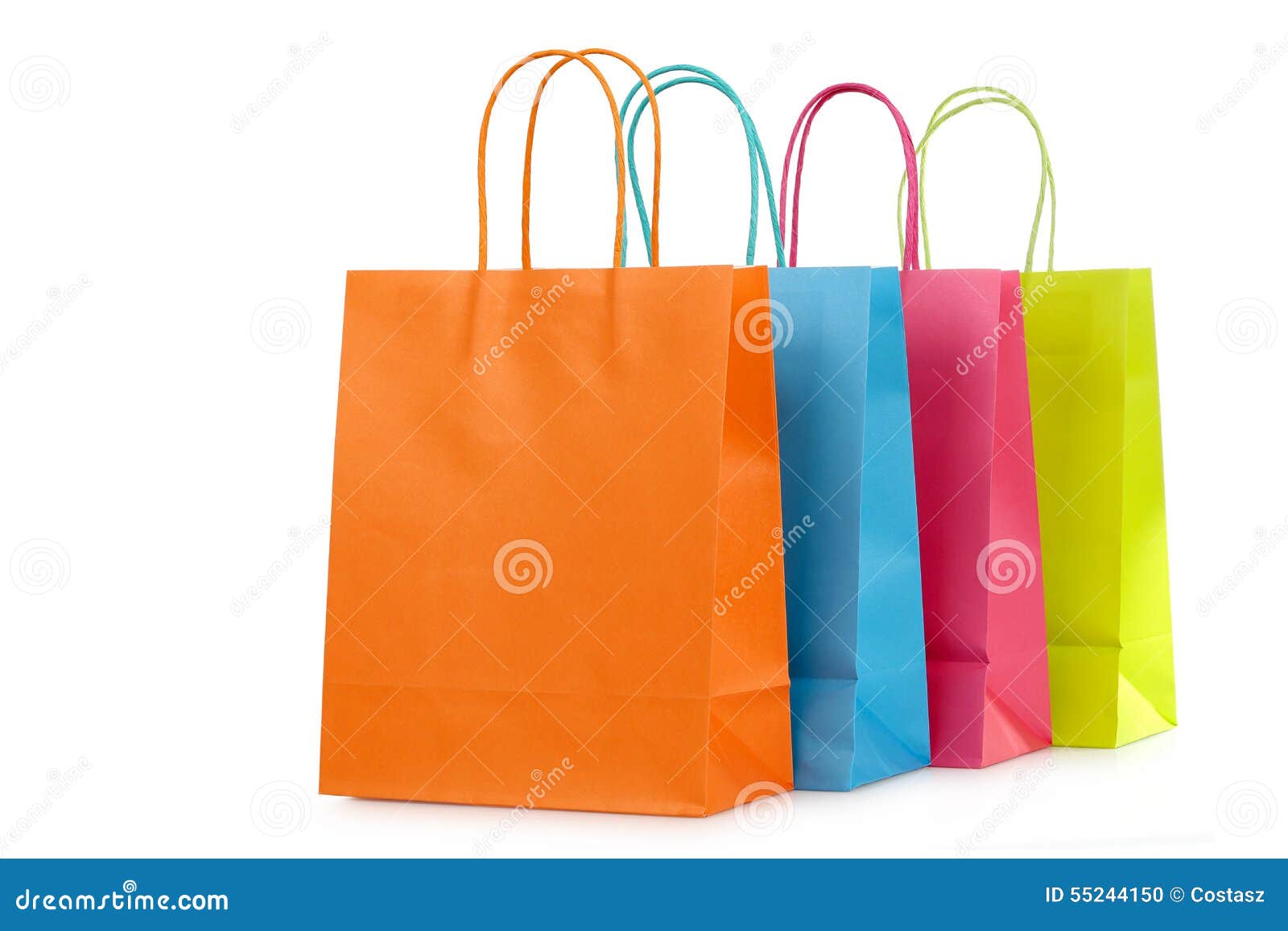 Shopping bags stock photo. Image of merchandise, internet - 55244150