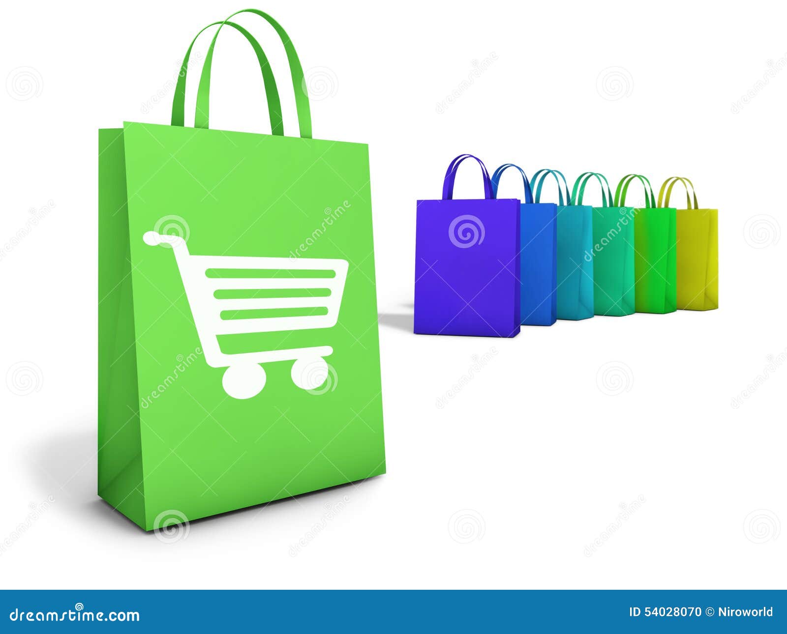 Shopping Bags Online Ecommerce Concept Stock Photo - Image of concept, business: 54028070