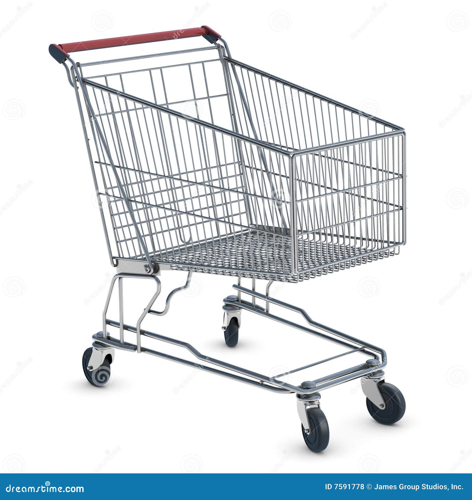 Shopping Cart Royalty Free Stock Photos - Image: 7591778