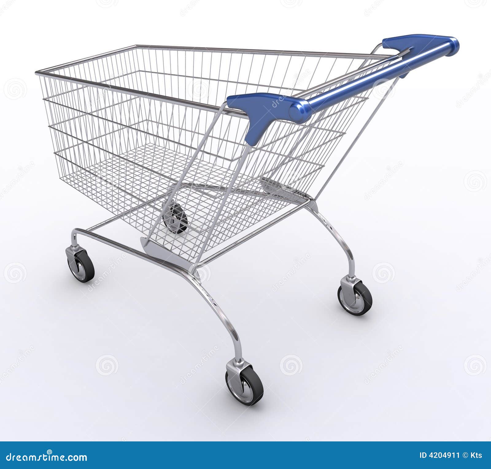 Shopping Cart (Angle 2) stock illustration. Illustration of economics