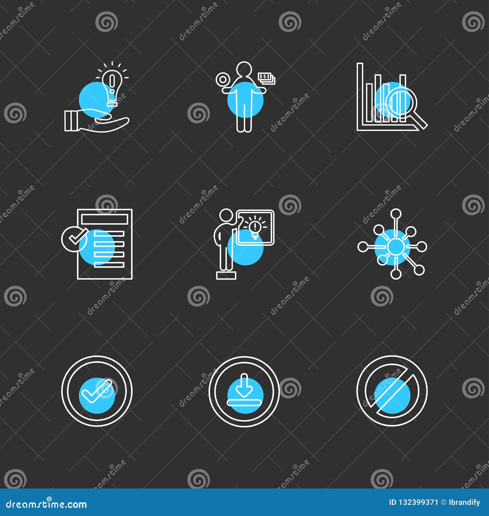 Shopping Cart Money Graph User Interface Eps Icons - 