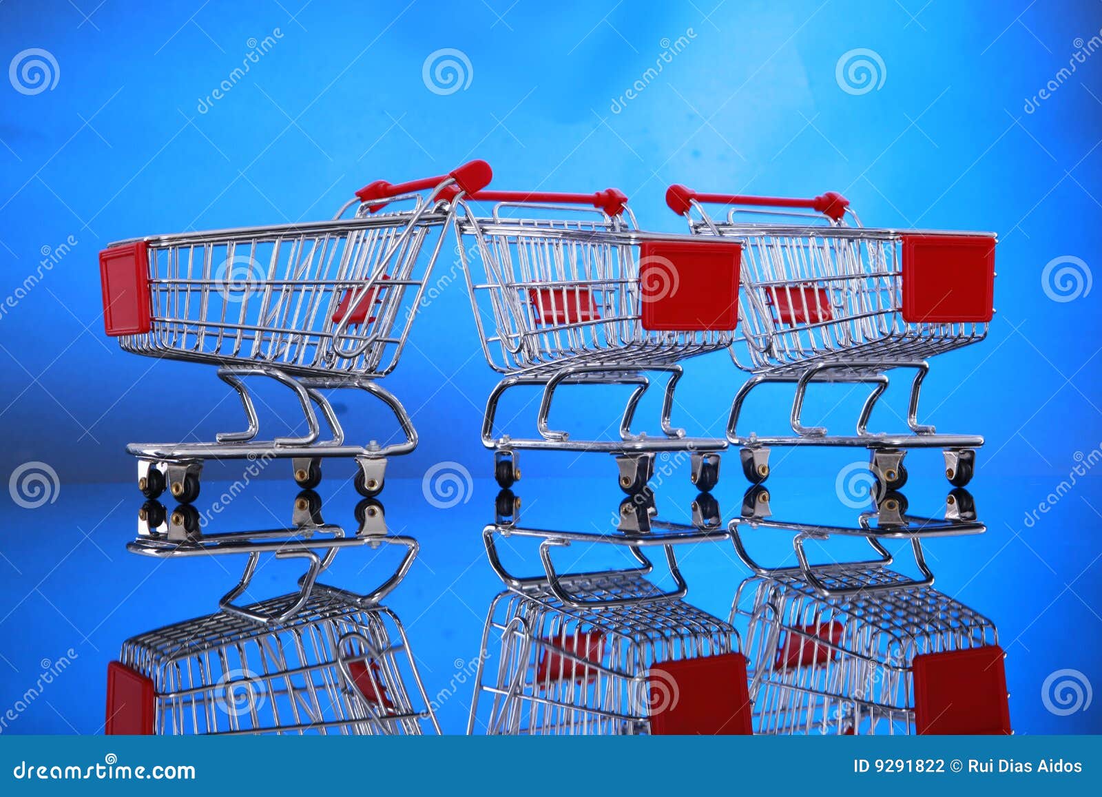 Shopping carts stock photo. Image of carts, shopping, industry 9291822