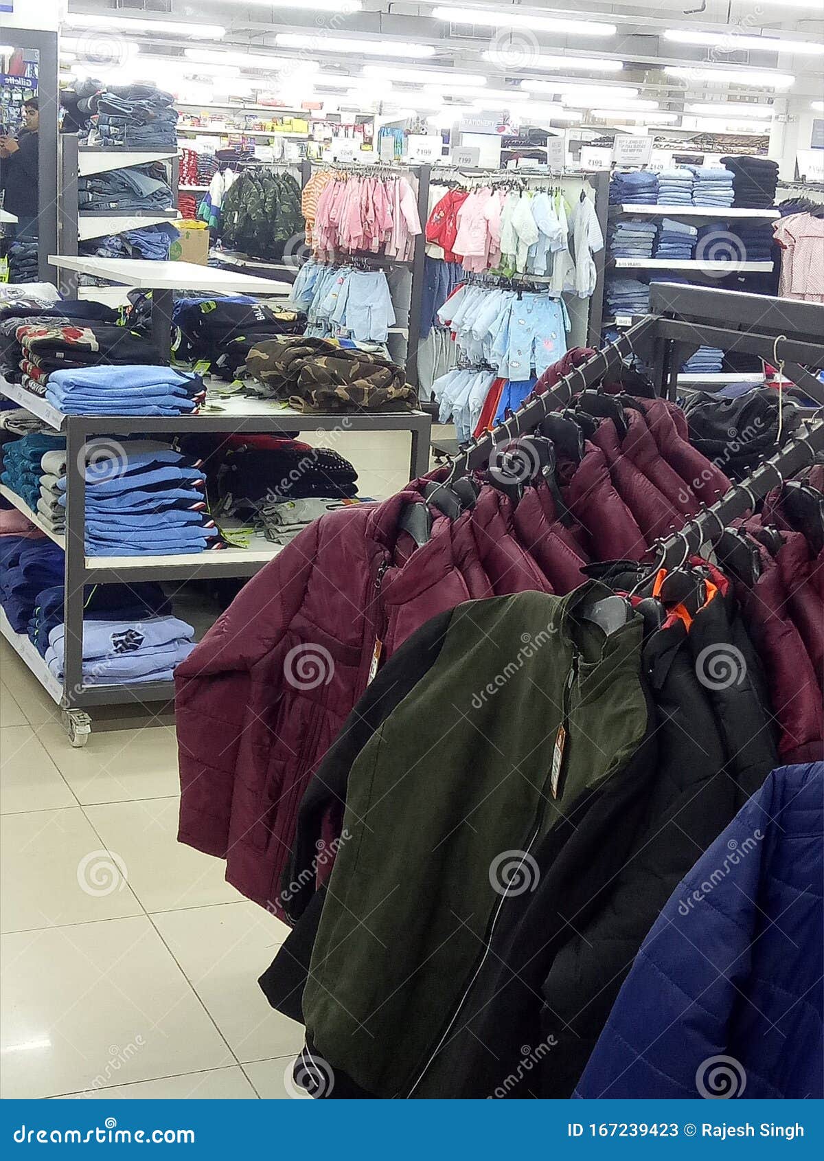 Shopping Centre of Clothing in My City Editorial Stock Photo - Image of ...