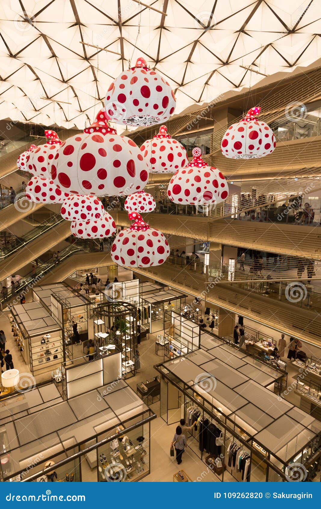 Shopping Complex Ginza Six in Tokyo, Japan Editorial Image - Image of ...