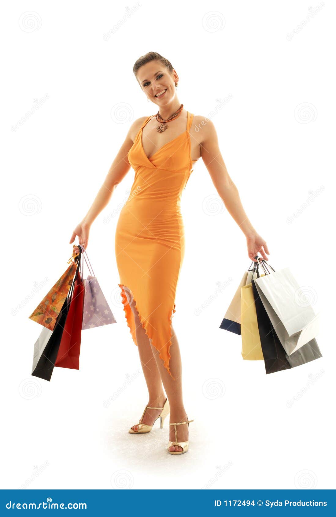 Shopping euphoria 2 stock photo. Image of gift, happiness 1172494