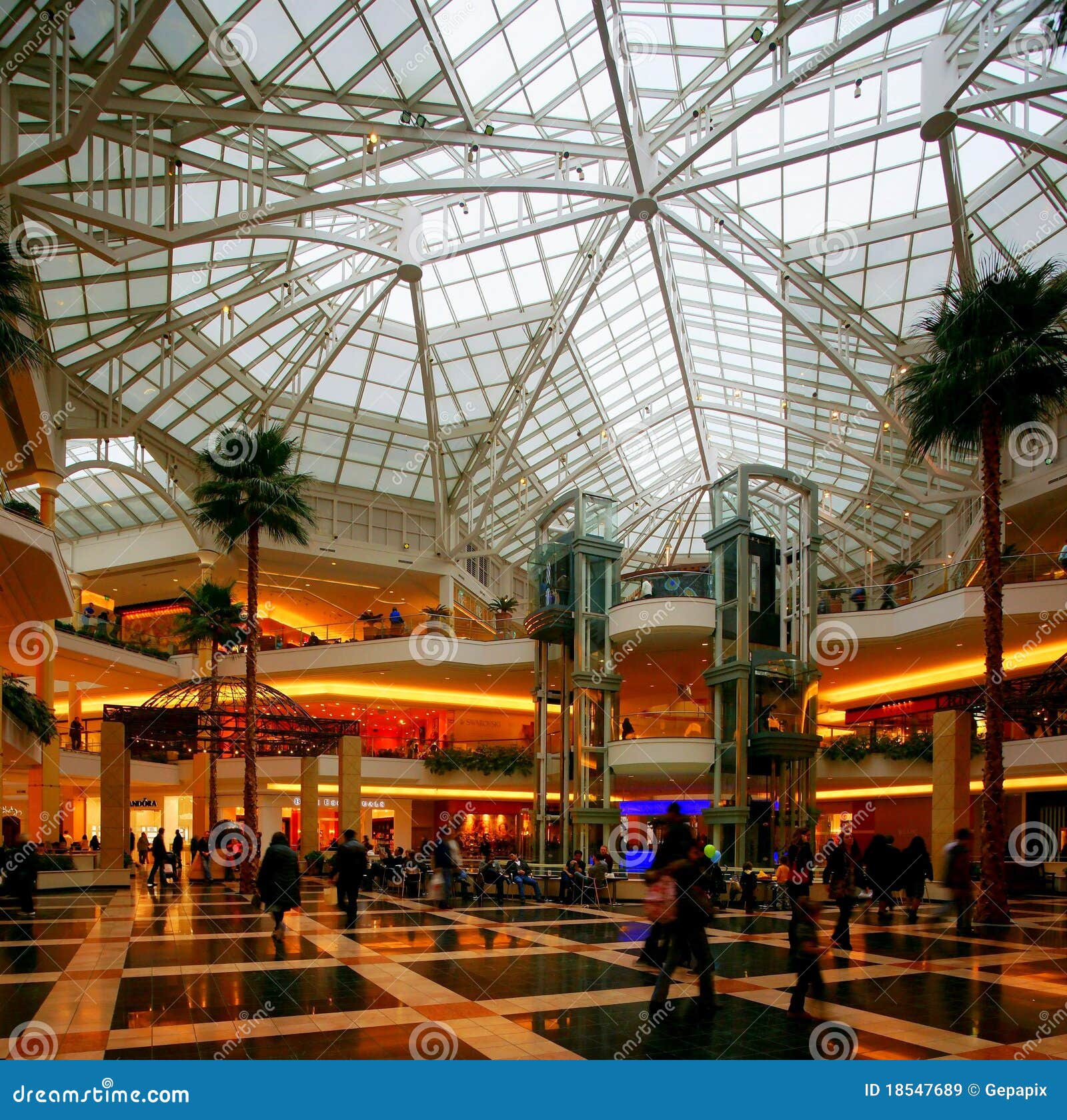 Shopping Mall editorial photography. Image of architecture - 36693297