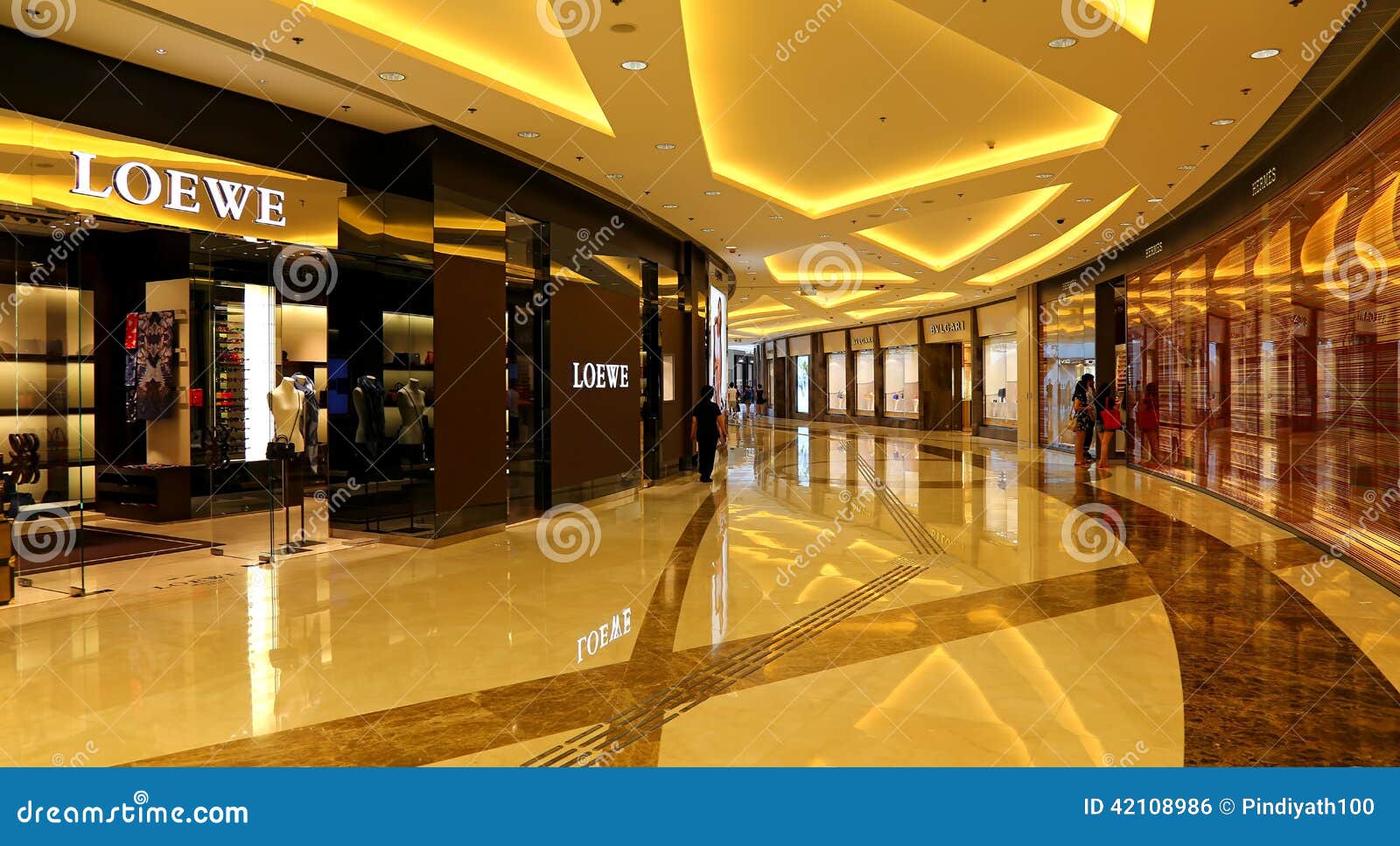 Shopping mall interior editorial photo. Image of shop - 42108986