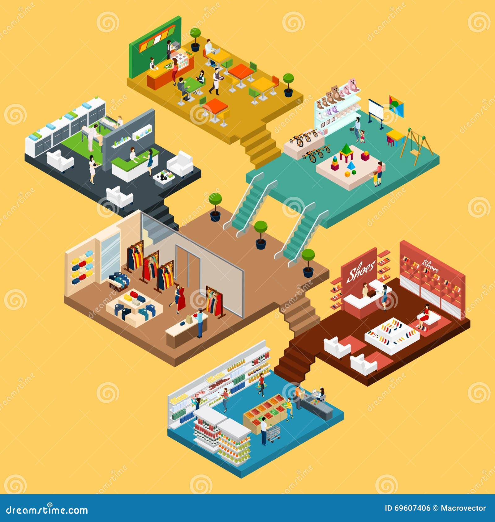 Mall map hi-res stock photography and images - Alamy