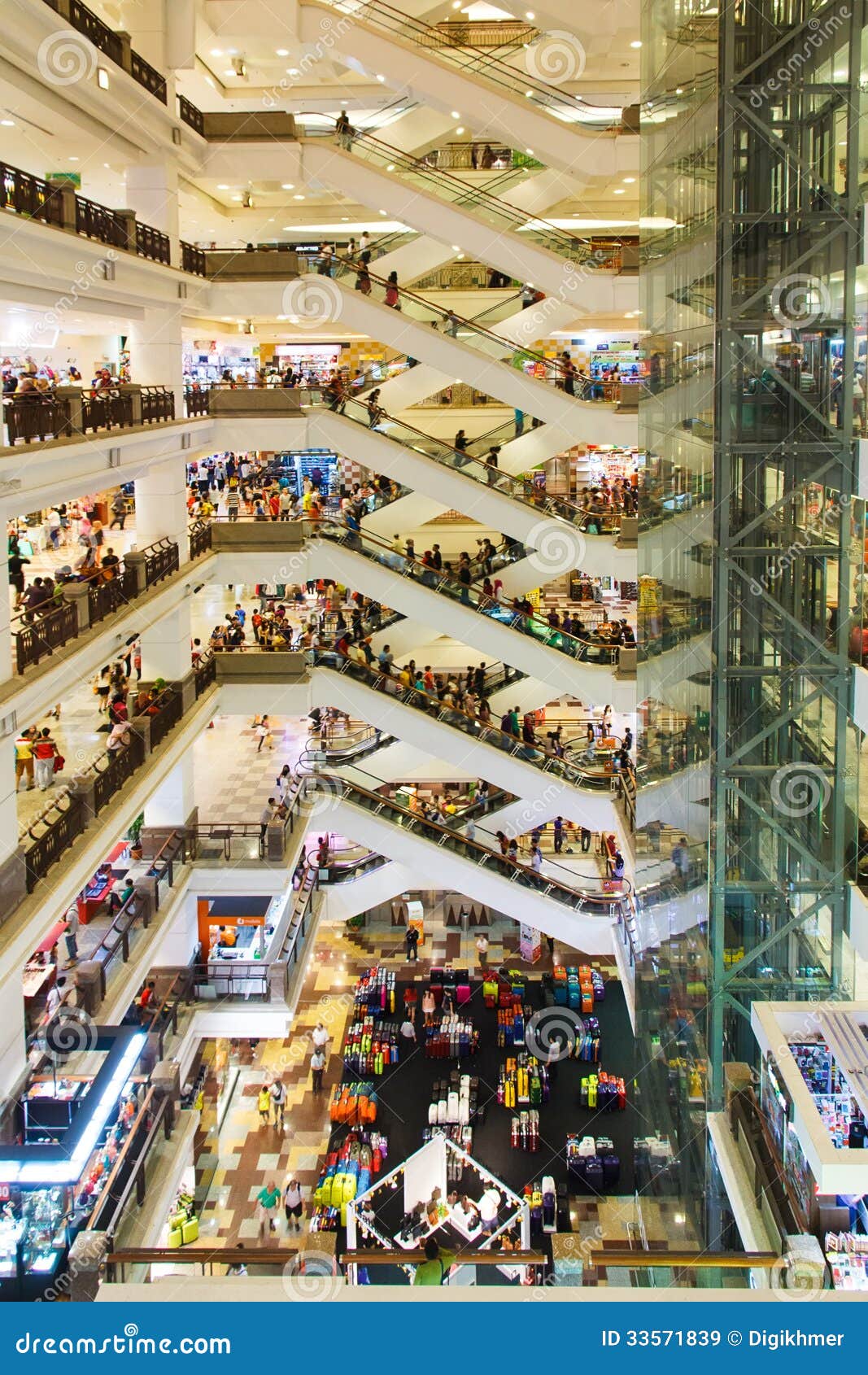 Shopping Mall at Kuala Lumpur Editorial Stock Image - Image of elegance,  architecture: 33571839