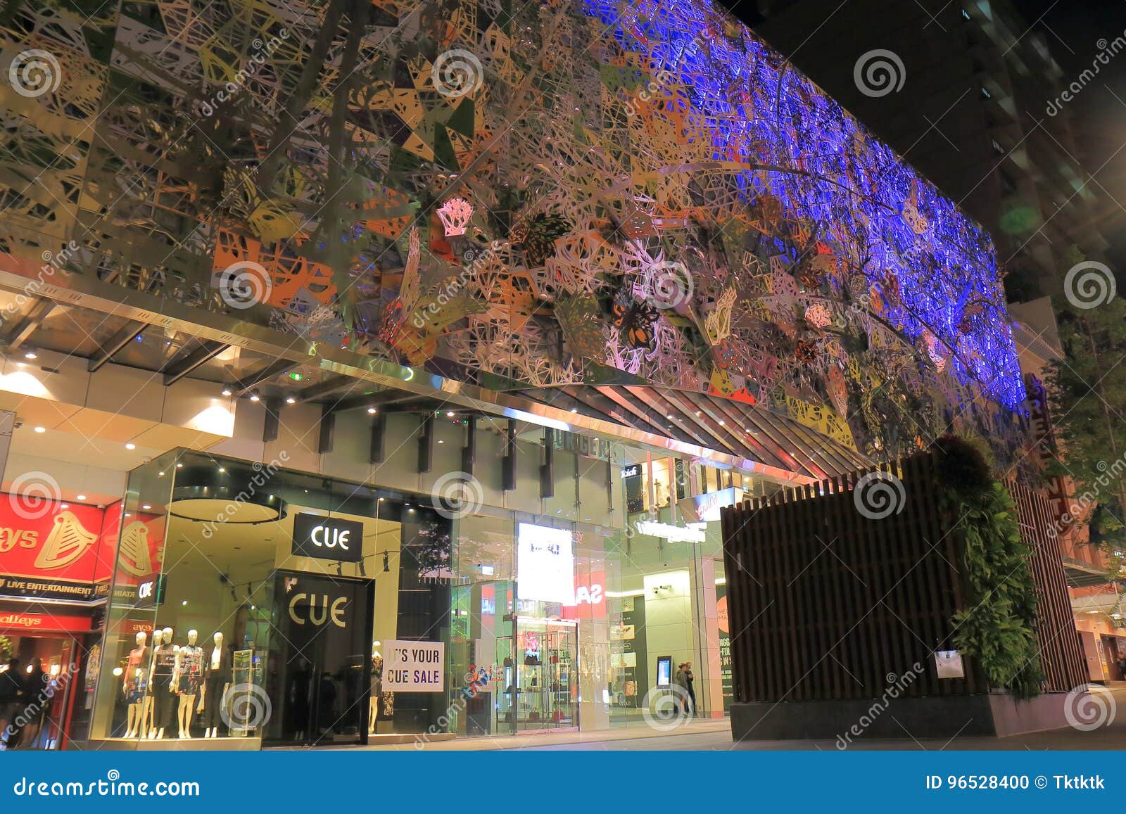 Shopping Mall Street Brisbane Australia Editorial Image Image Of