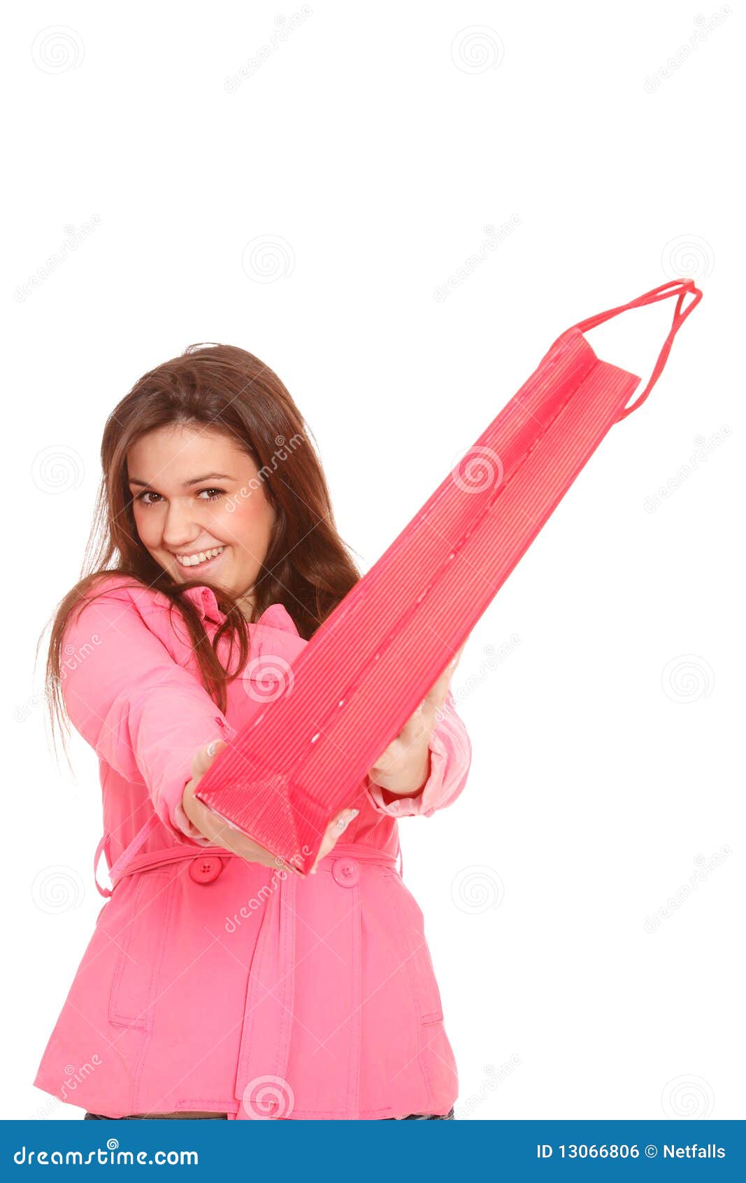 Shopping pretty woman stock photo. Image of beautiful - 13066806