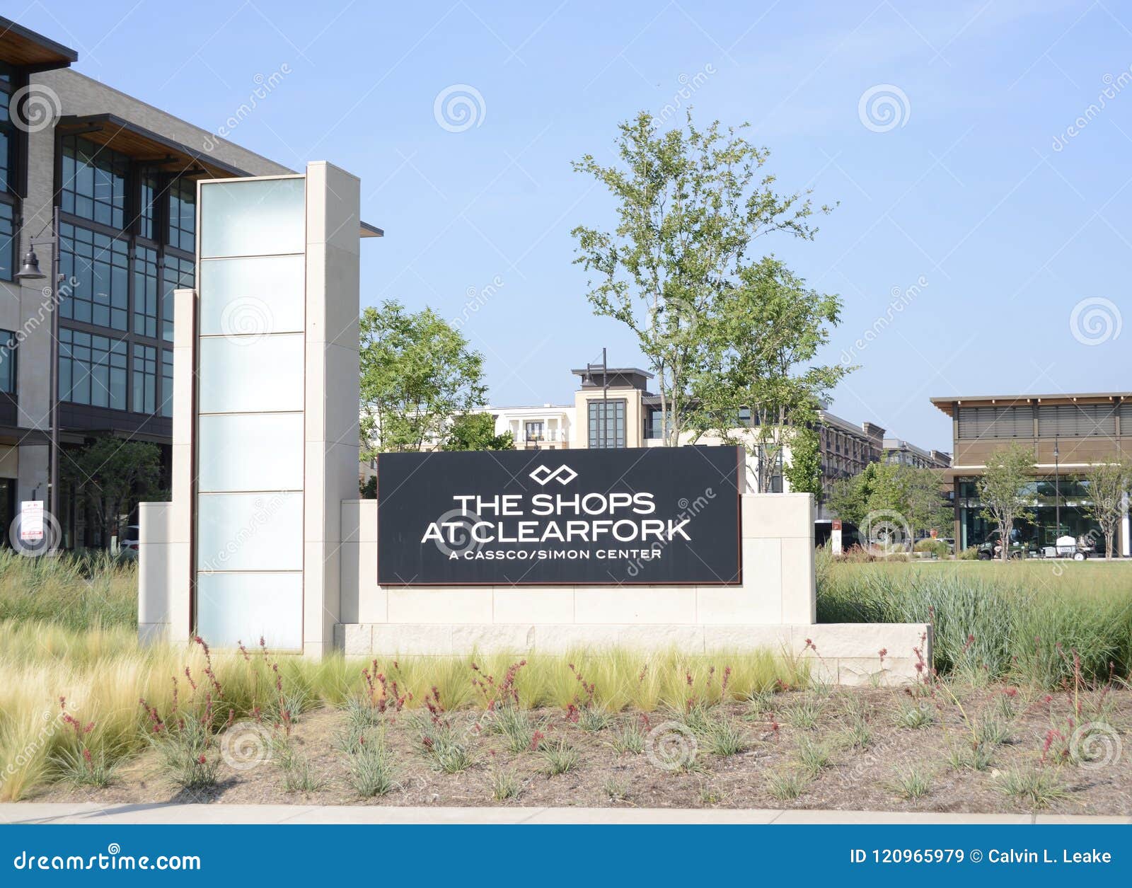 The Shops at Clearfork, Fort Worth Texas Editorial Stock Image - Image of  entrance, trinity: 120965979