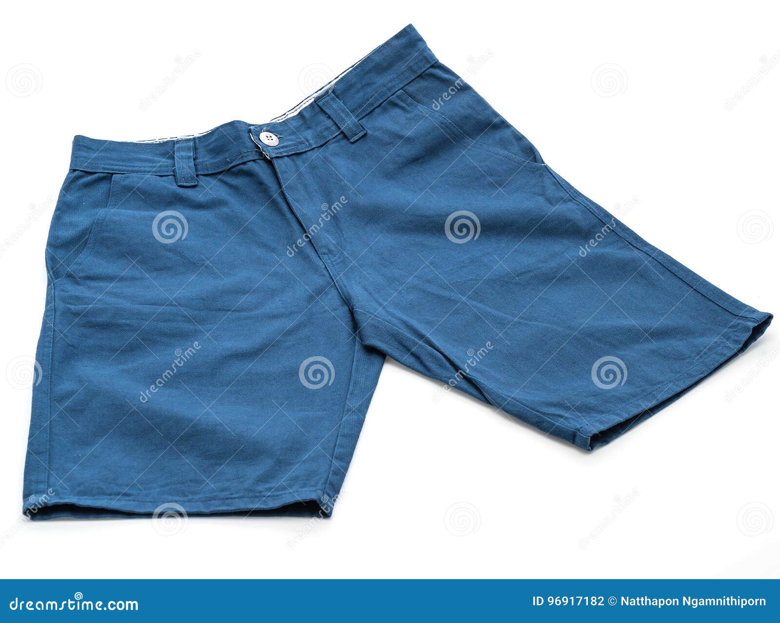 Short pant on white stock photo. Image of apparel, design - 96917182