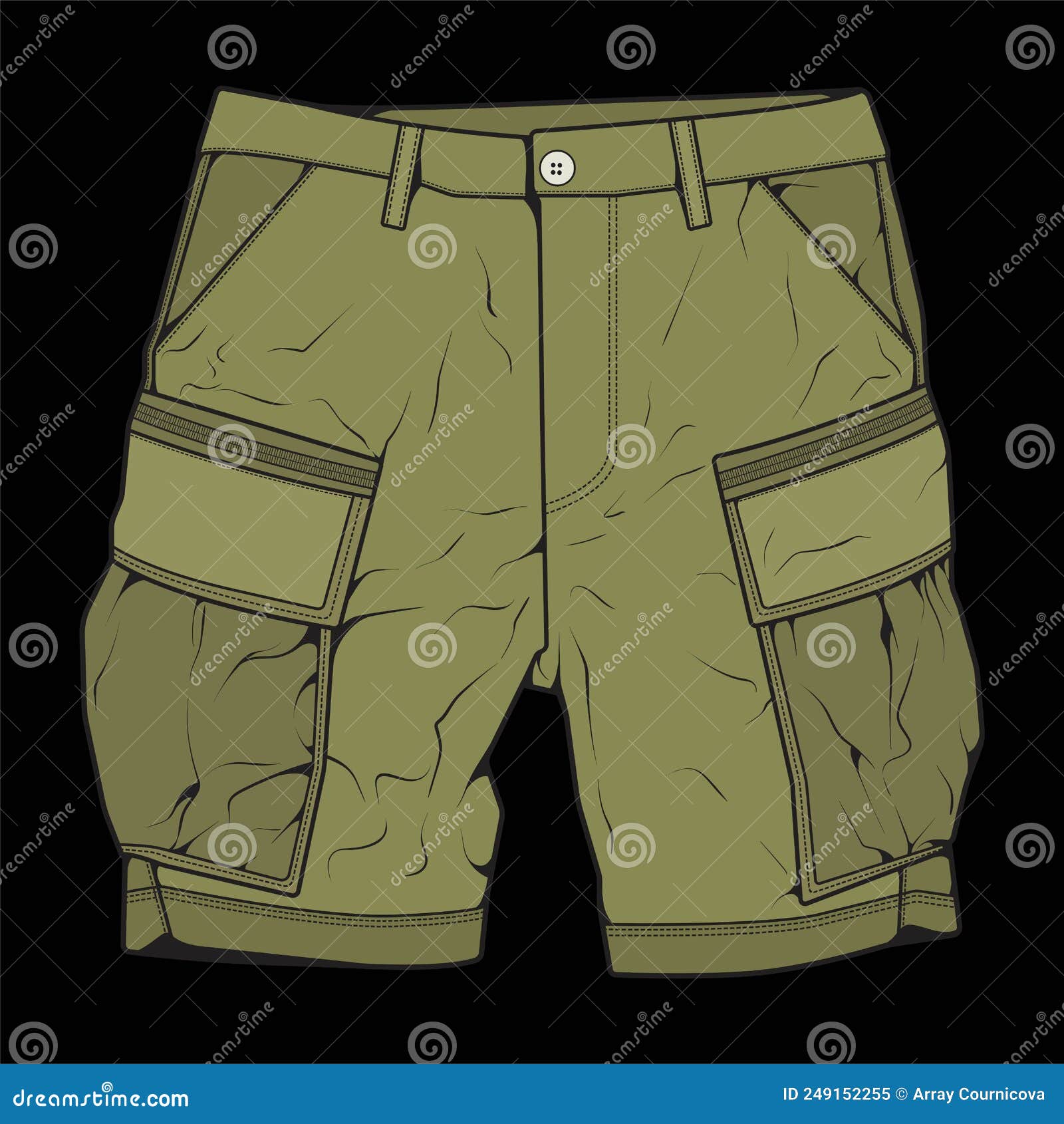 short pants color block drawing , short pants in a sketch style, trainers template,  .