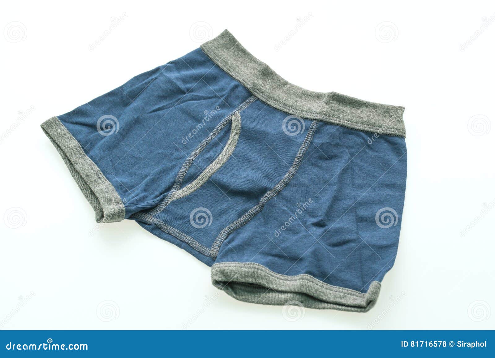 Short Underwear for Kid and Boy Stock Photo - Image of kids, isolated ...