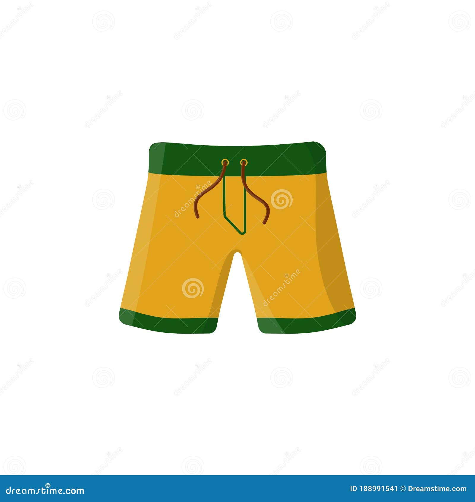 Shorts Colored Icon. Element of Summer Pleasure Icon for Mobile Concept ...