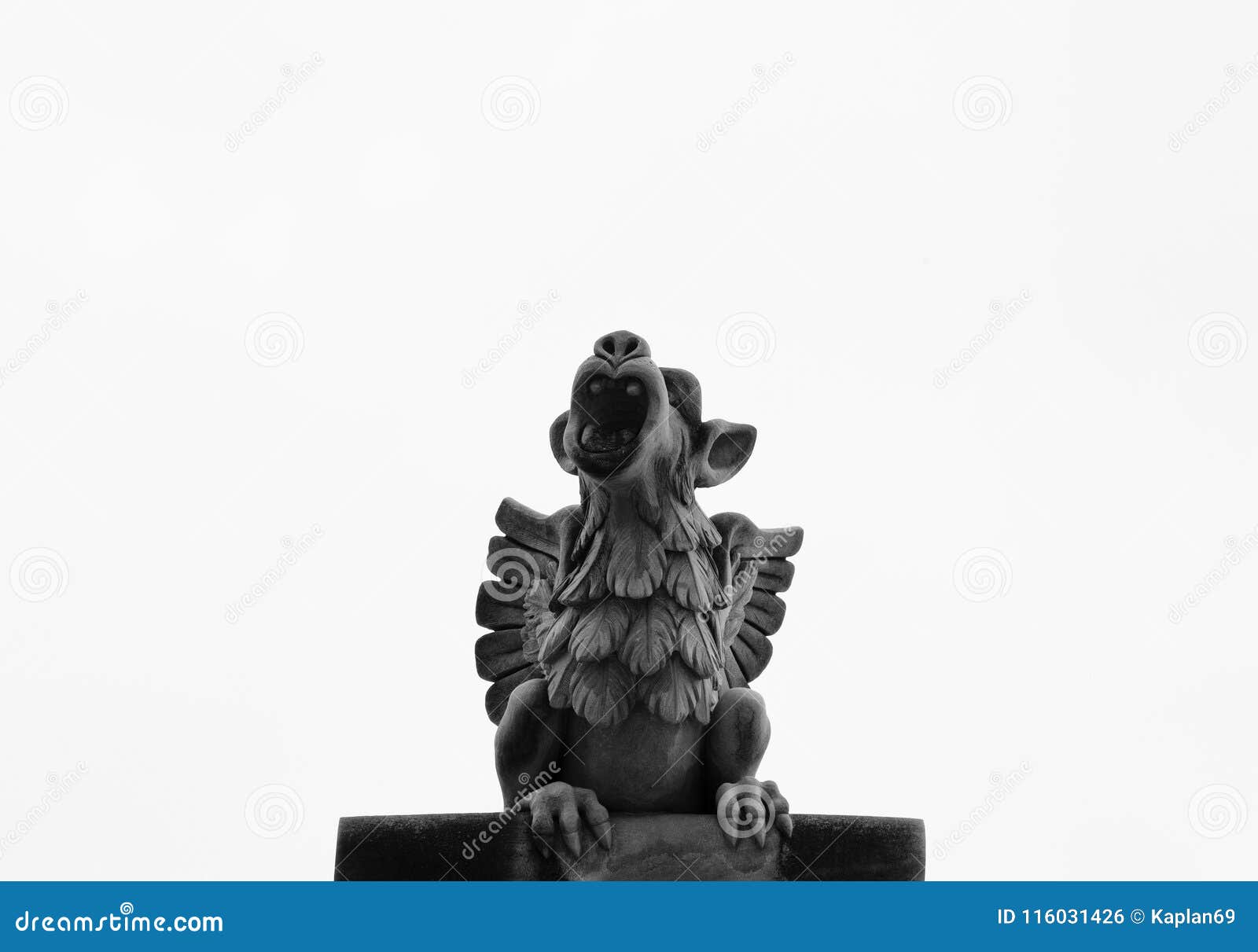the strange creature is a howler