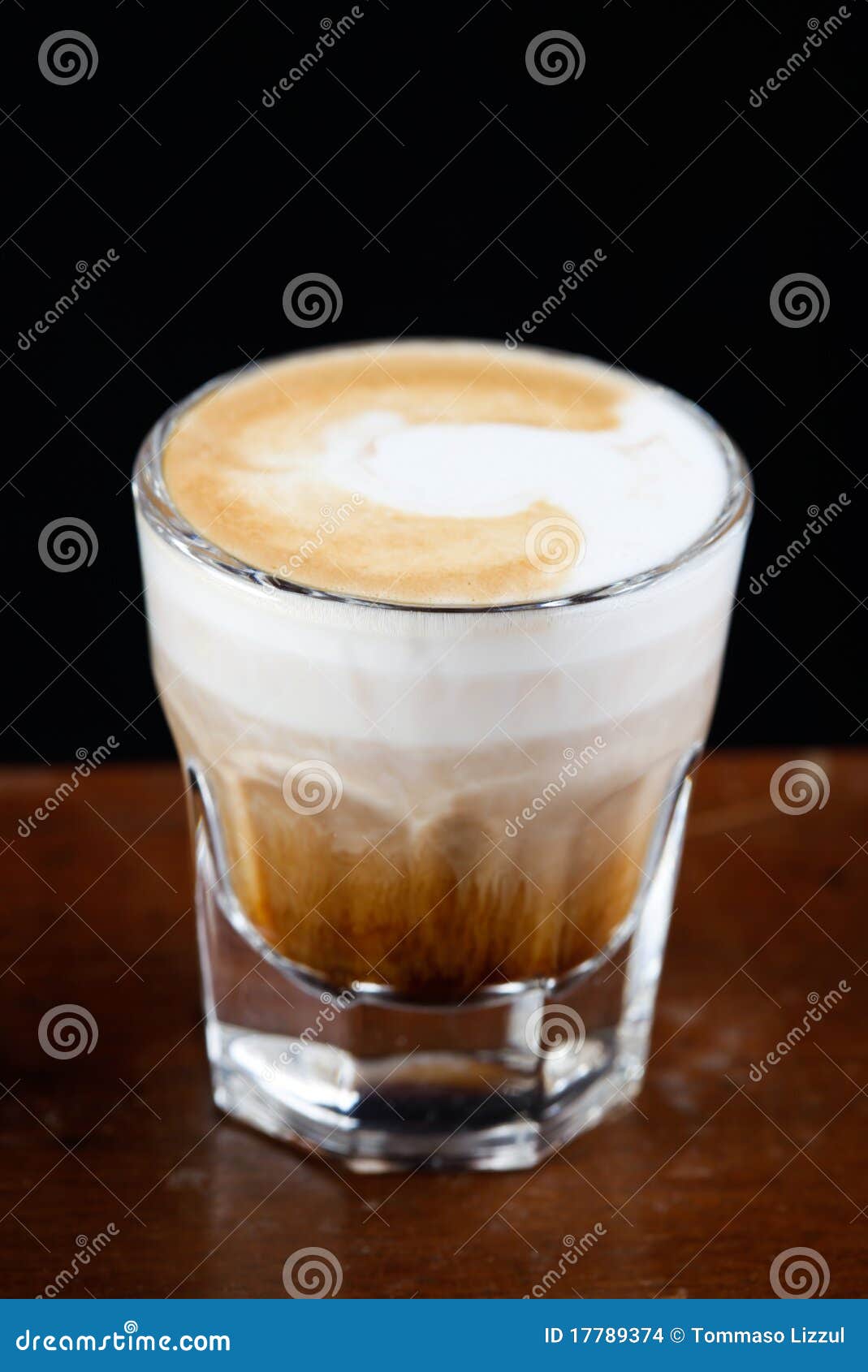 Shot of expresso with foam stock photo. Image of delicious 17789374