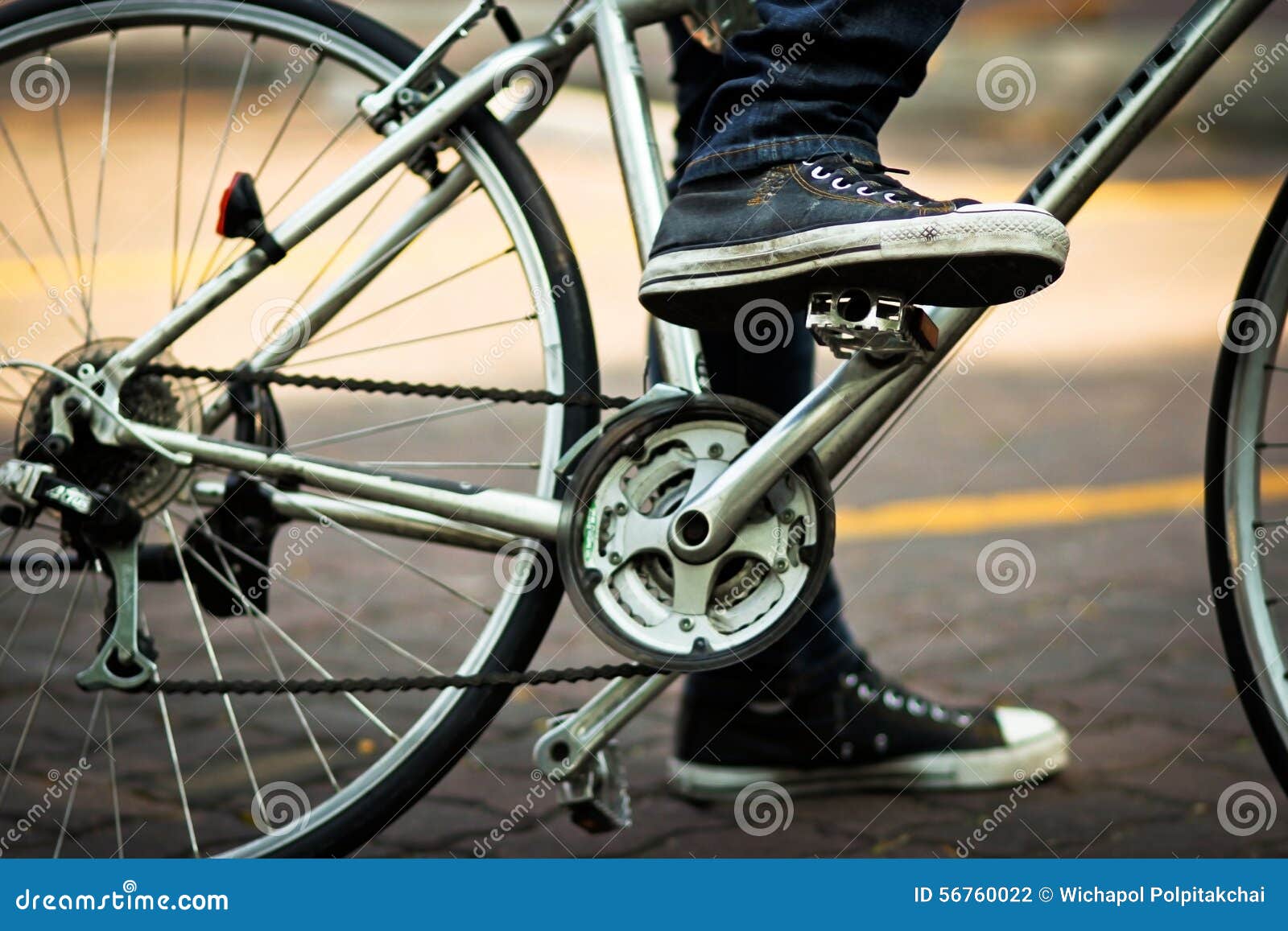 pedal of bicycle
