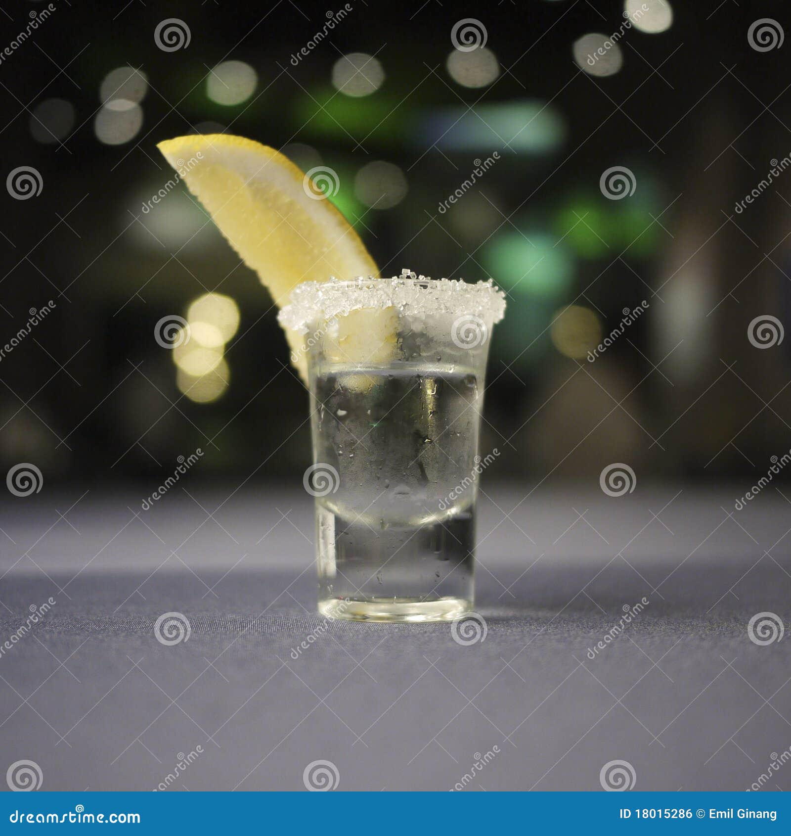 Shot glass of tequila stock photo. Image of fruit, view 18015286