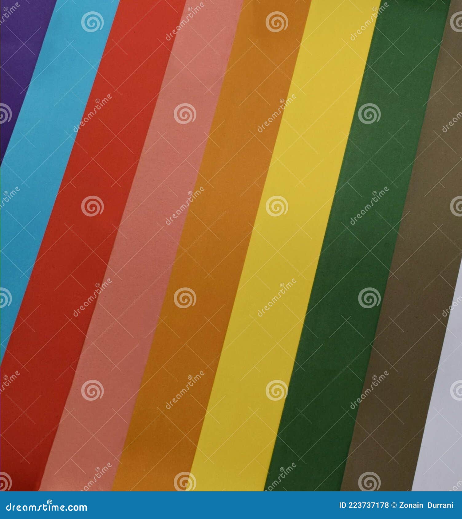 Shot of Mutliple Colour Sheets Stock Photo Image of flooring, yellow