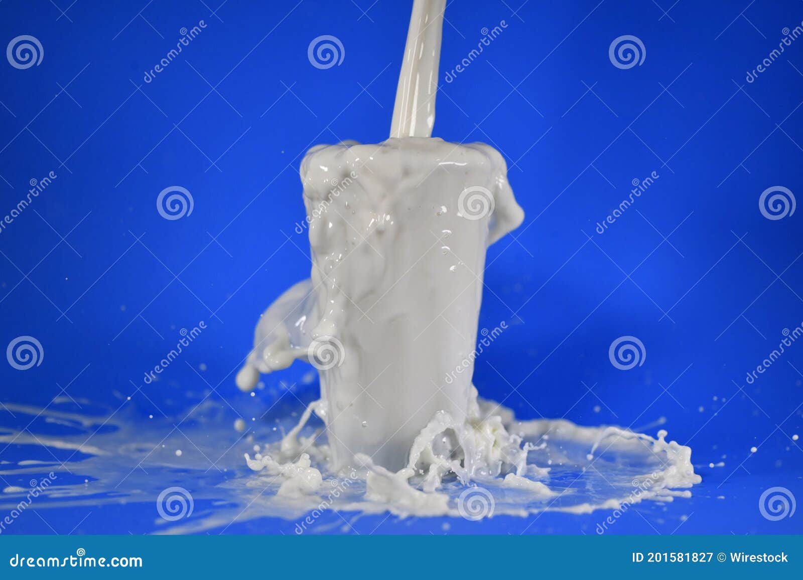 Shot of Splashing Milk from a Cup Stock Image Image of splash