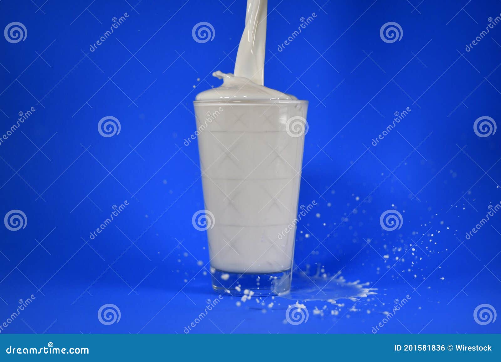 Shot of Splashing Milk from a Cup Stock Photo Image of drop, wave