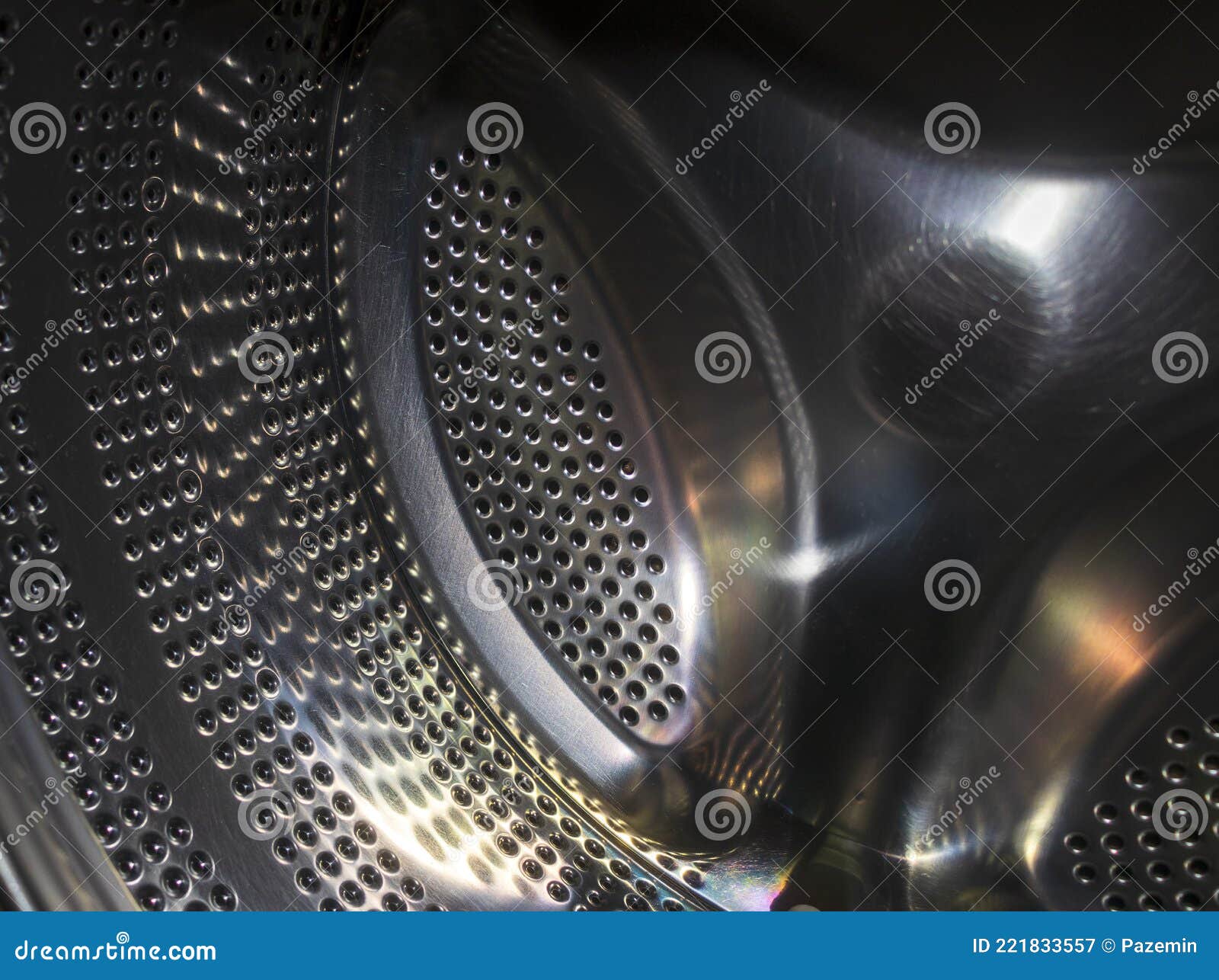 Shot of a Washing Machine Drum. Laundry Stock Image Image of drum