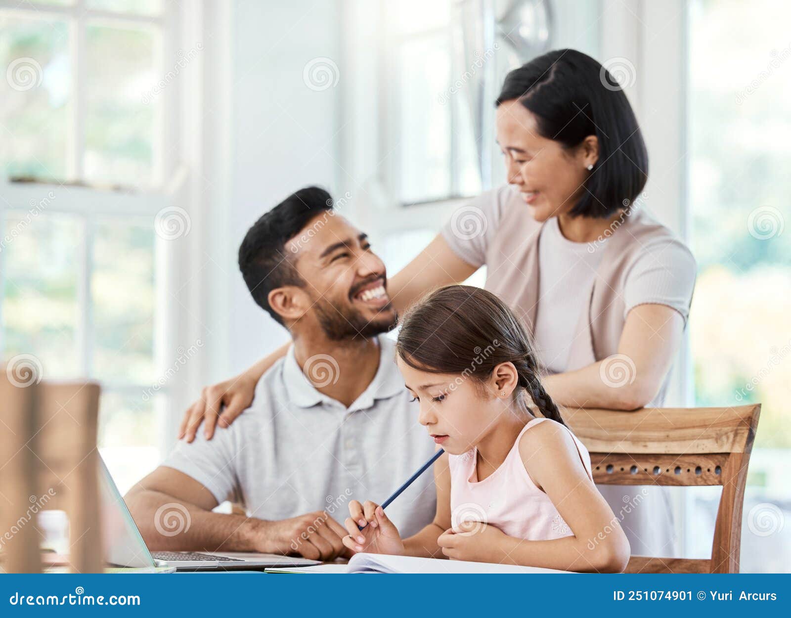 We As Parents are Their Most Important Role Models. Shot of Young