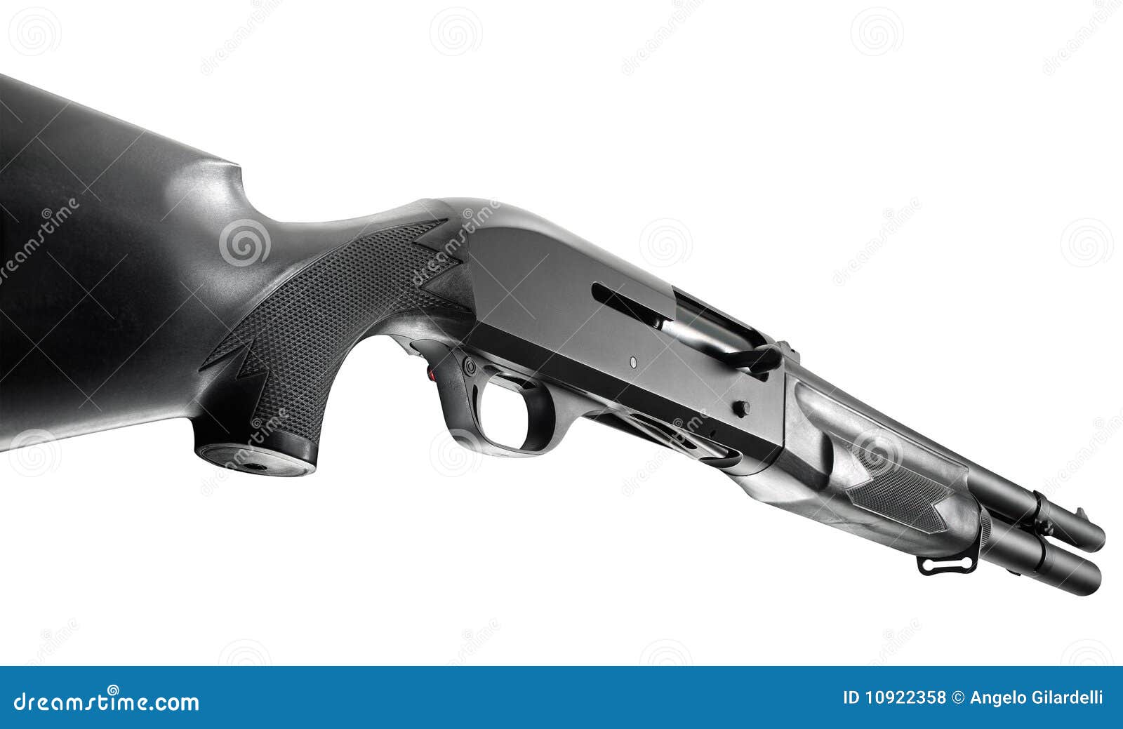 Shotgun stock photo. Image of army, isolated, fight, shot 10922358