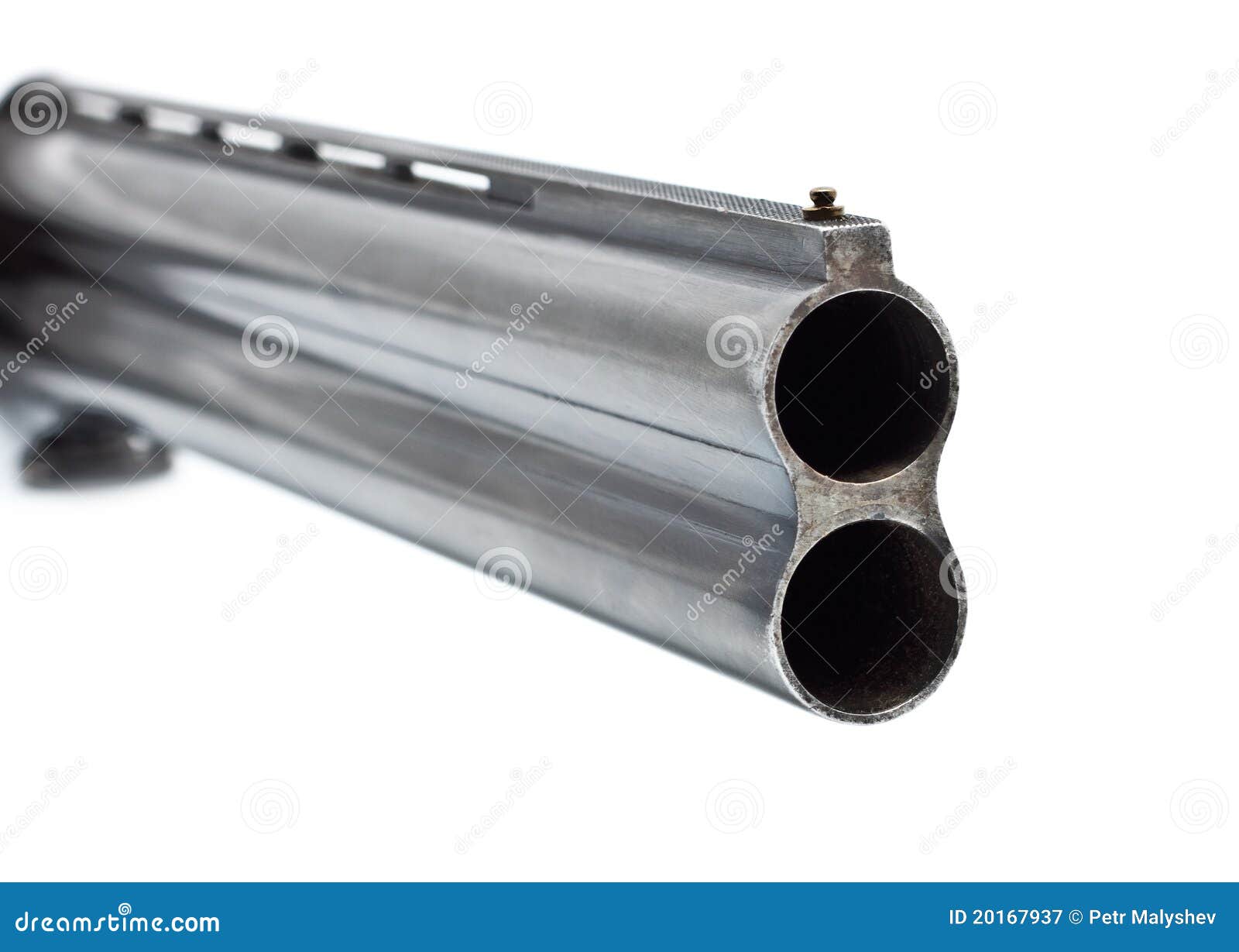 Shotgun Barrel stock image. Image of fowling, power, barrel 20167937