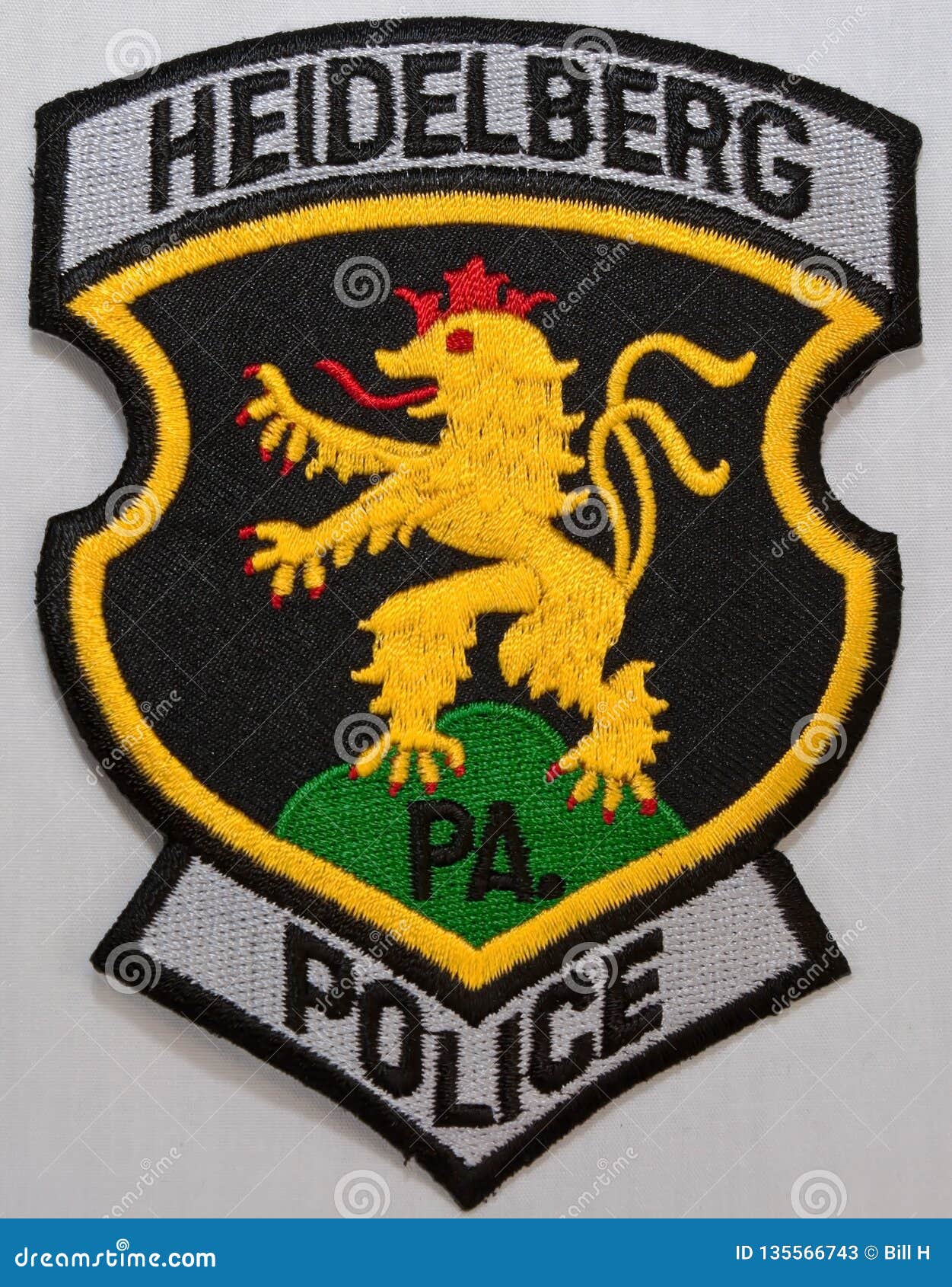 LOS ANGELES POLICE DEPARTMENT SHOULDER PATCH: Tactical Subdued