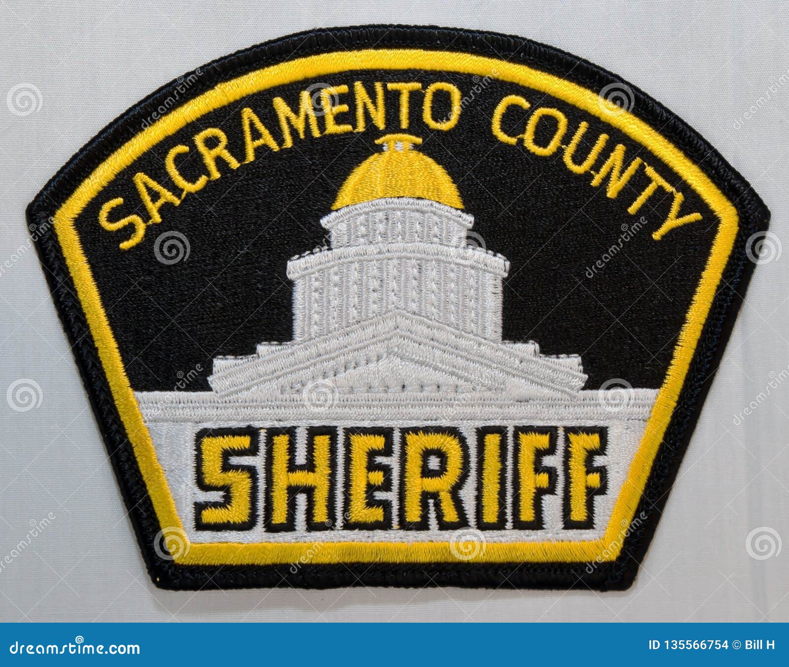 The Shoulder Patch of the Sacramento County Sheriff Department in
