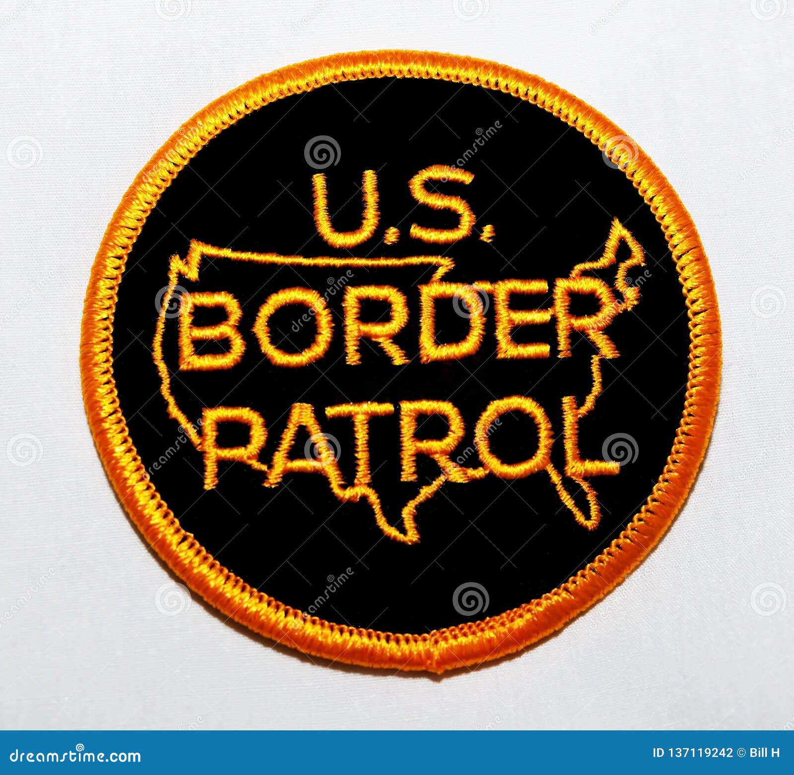 Download The Shoulder Patch Of The US Border Patrol Editorial ...