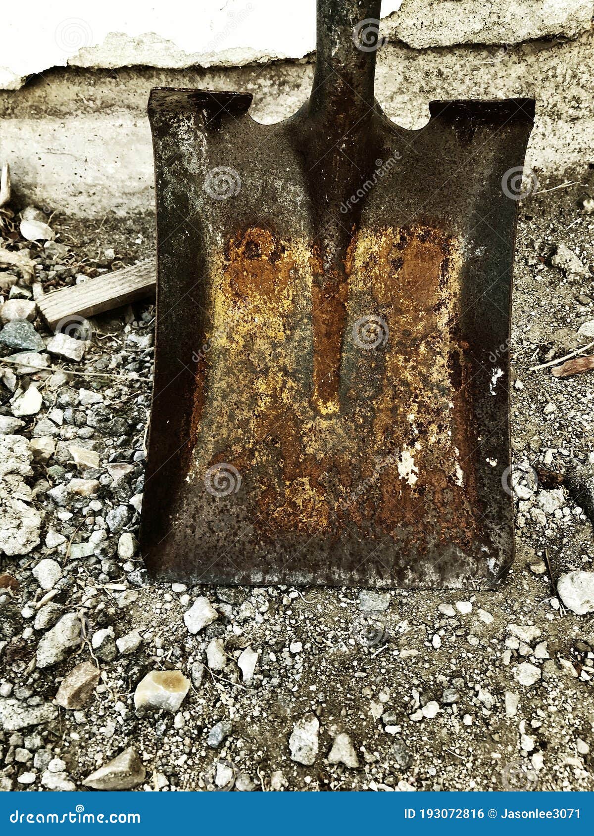 Shovel blade stock photo. Image of device, instrument 193072816