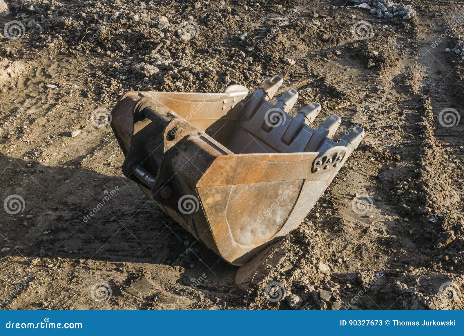 Shovel bucket stock image. Image of bulldozer, build 90327673