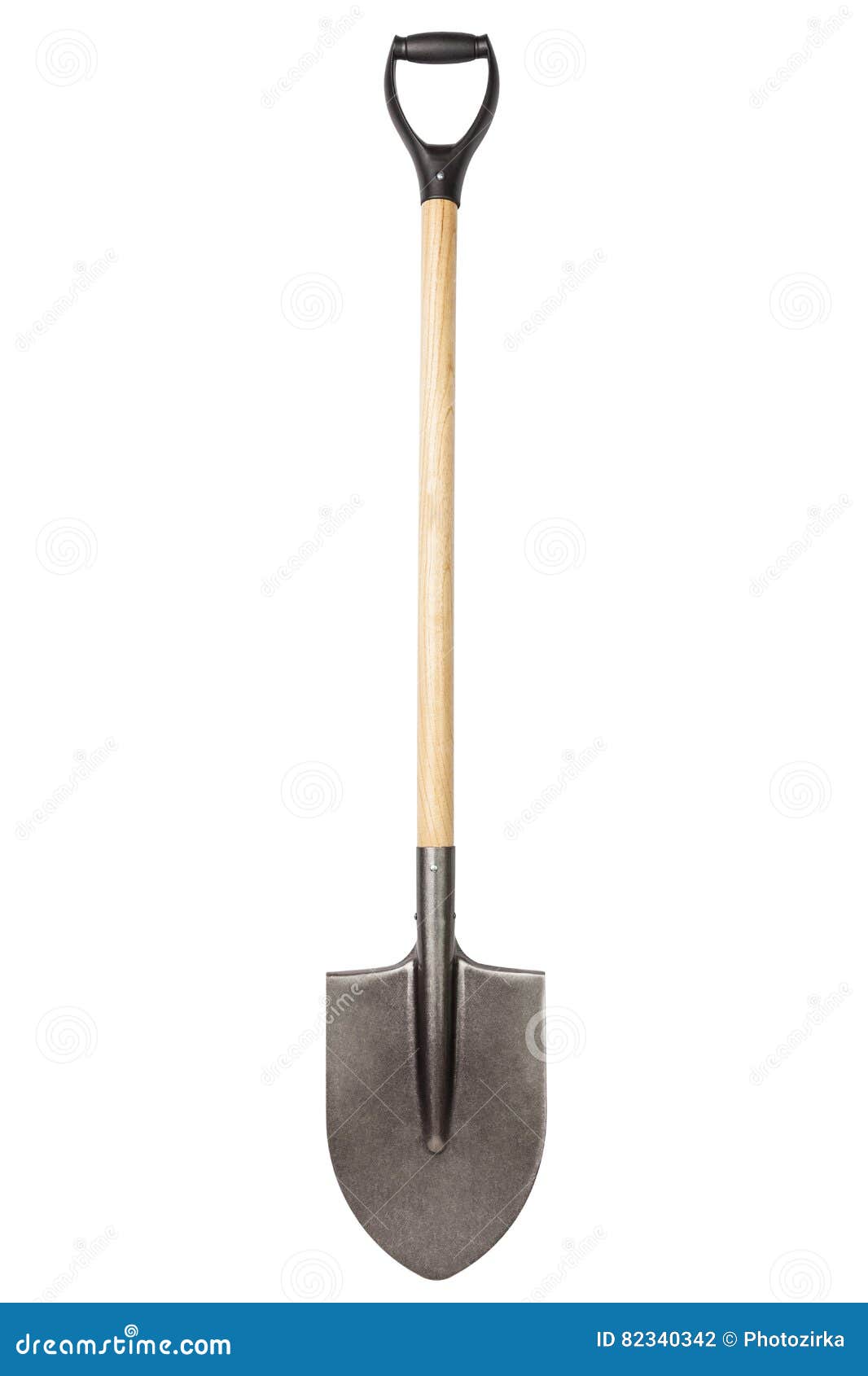 shovel  on white background