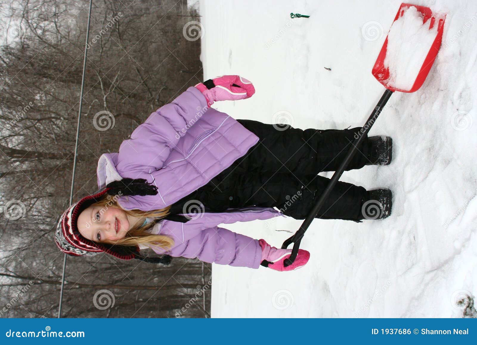 Shoveling snow stock photo. Image of suit, coat, blizzard 1937686