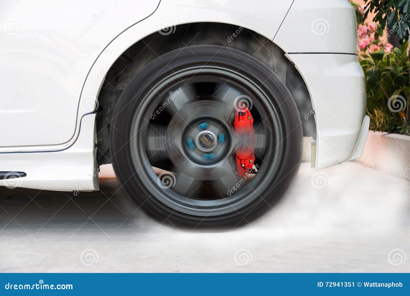 Show burning tires. stock image. Image of road, traffic 72941351