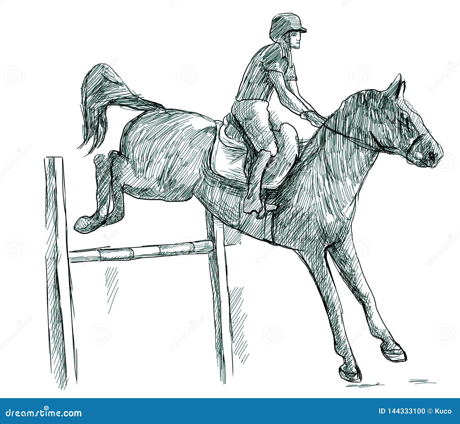 sidesaddle jumping line drawing sidesaddle jumping line drawing