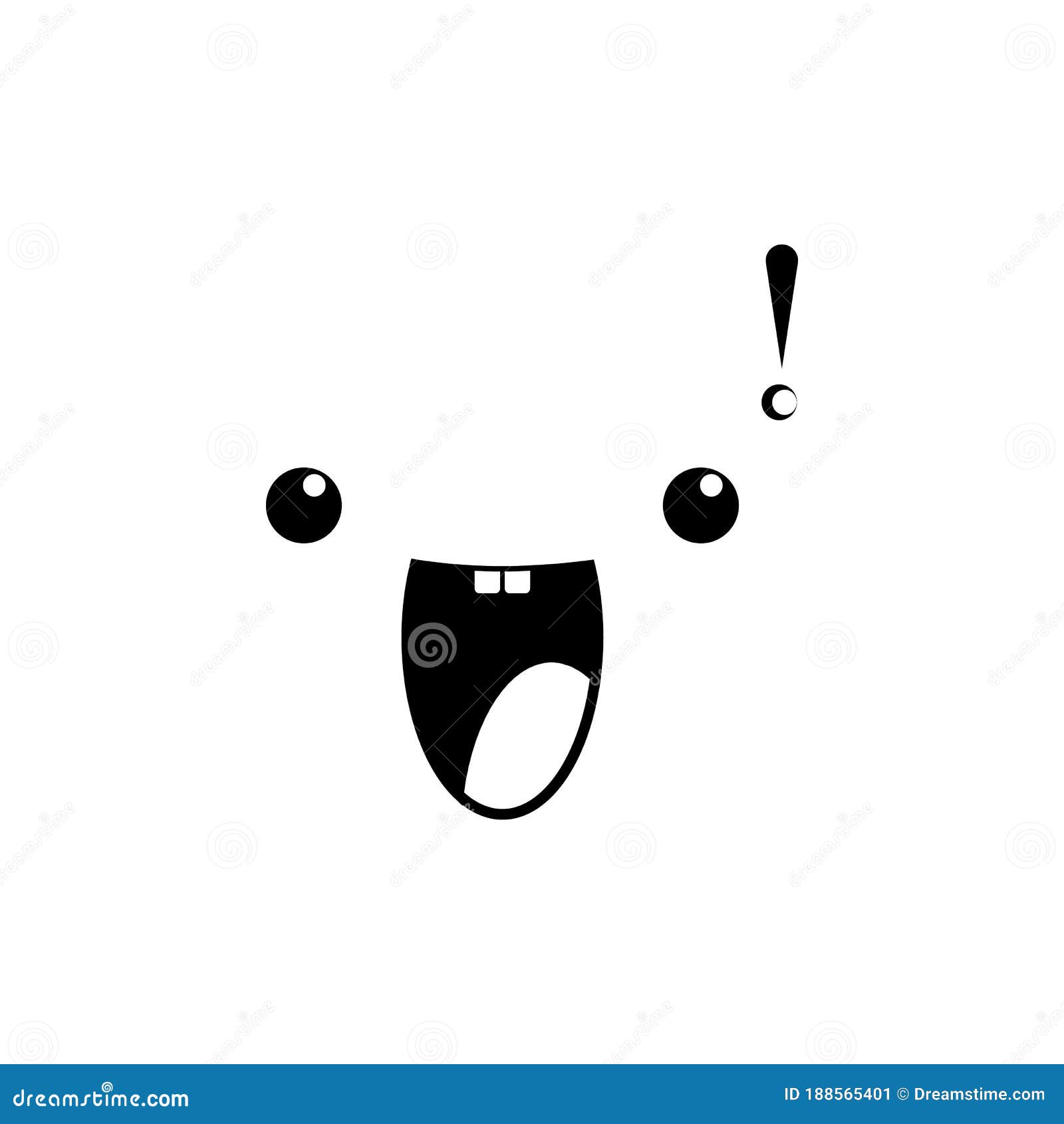 Show Teeth Face Icon. Element of Anime Face Icon for Mobile Concept and Web  Apps Stock Illustration - Illustration of icon, medicine: 188565401