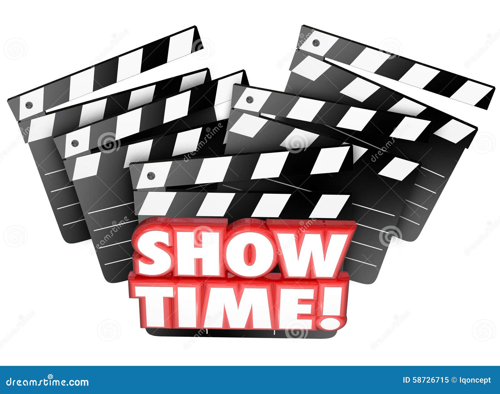 Show Time Movie Clappers Theatre Begin Playing Film